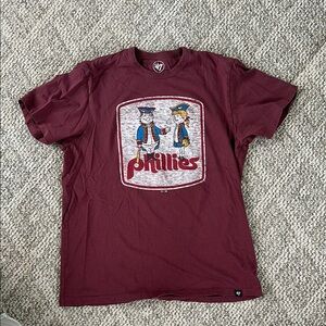 ‘47 Brand Phillies Maroon Shirt Large - WORN